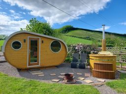 Vintage Caravan at Glamping Site Vintage Caravan at Glamping Site