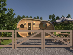 Vintage Caravan at Glamping Site